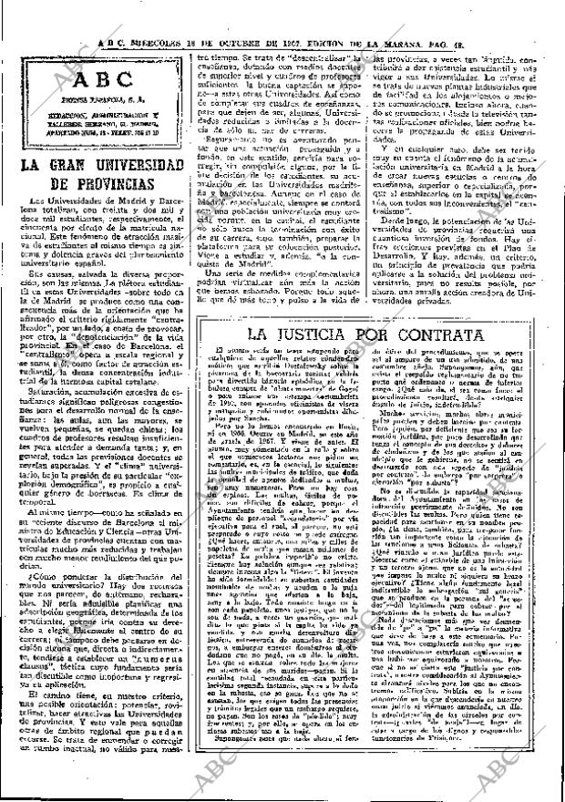 ABC MADRID 18-10-1967 página 48