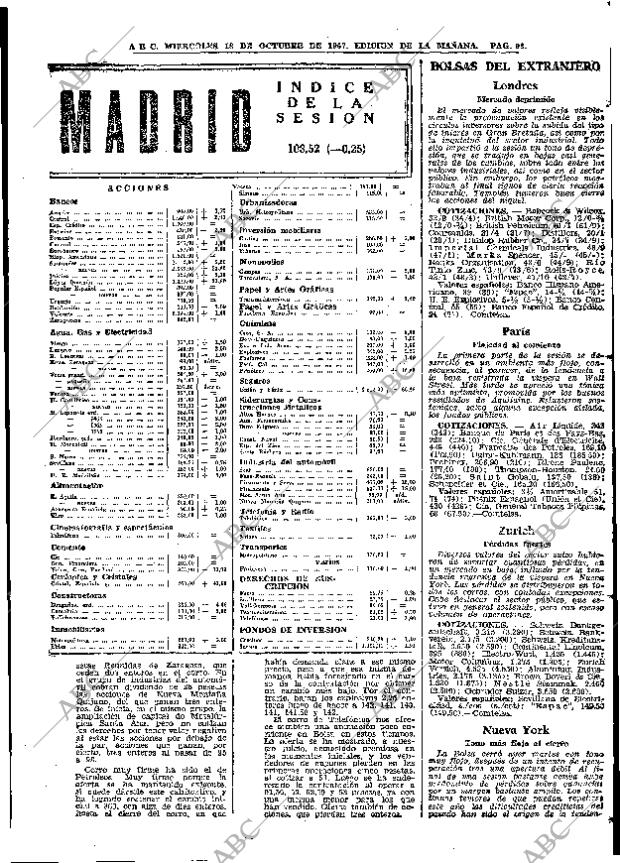 ABC MADRID 18-10-1967 página 93