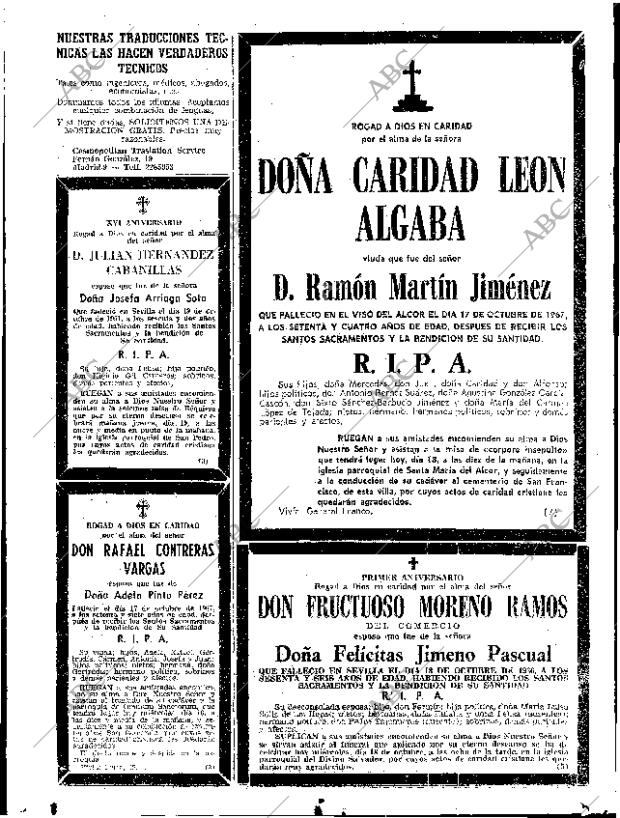 ABC SEVILLA 18-10-1967 página 76