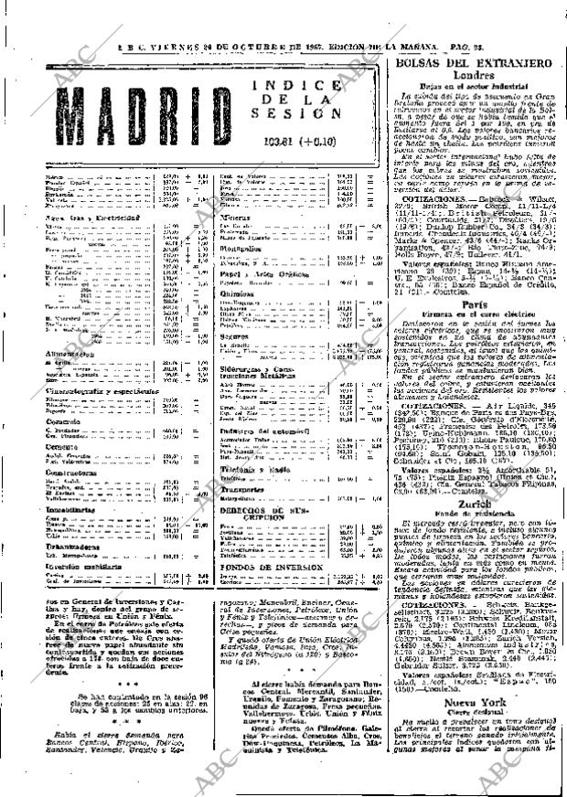 ABC MADRID 20-10-1967 página 93