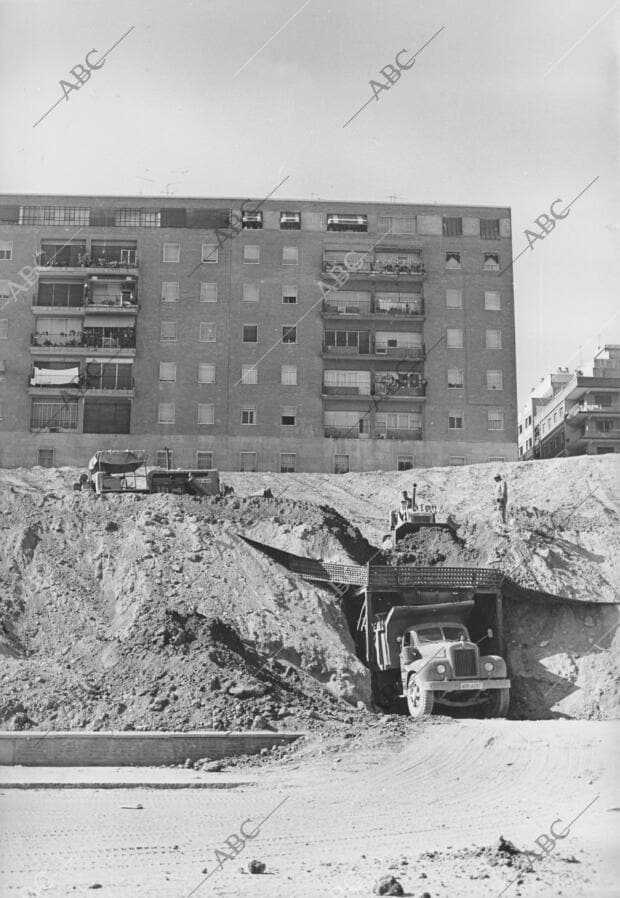 Obras de circunvalación en el arroyo Abroñigal