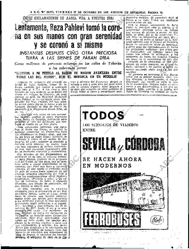 ABC SEVILLA 27-10-1967 página 75