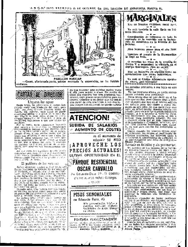 ABC SEVILLA 27-10-1967 página 91