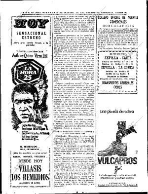 ABC SEVILLA 27-10-1967 página 96