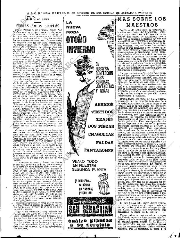 ABC SEVILLA 31-10-1967 página 81