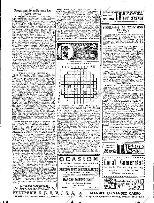 ABC SEVILLA 31-10-1967 página 98