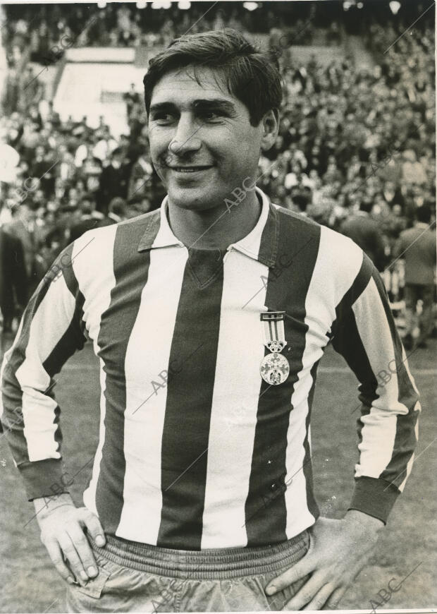 Partido homenaje a Griffa, disputado en el estadio del Manzanares