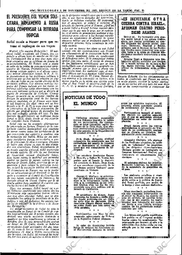 ABC MADRID 01-11-1967 página 27