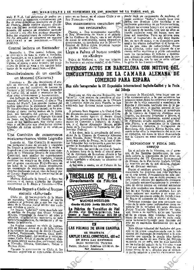 ABC MADRID 01-11-1967 página 41