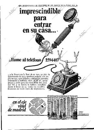 ABC MADRID 01-11-1967 página 44