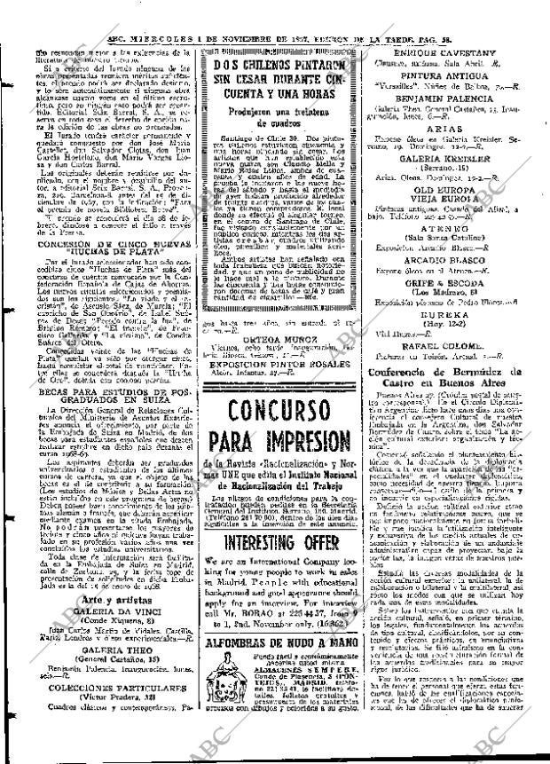 ABC MADRID 01-11-1967 página 58