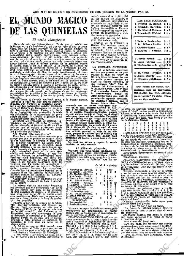 ABC MADRID 01-11-1967 página 68
