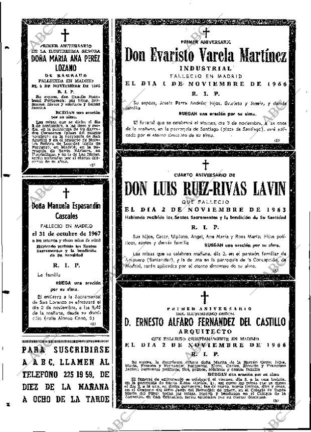 ABC MADRID 01-11-1967 página 82