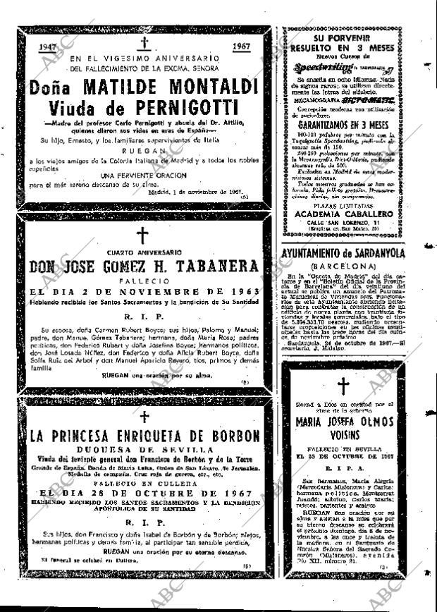 ABC MADRID 01-11-1967 página 83