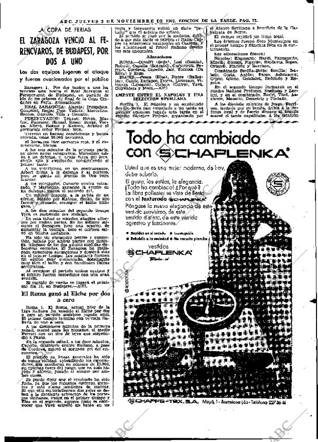 ABC MADRID 02-11-1967 página 77