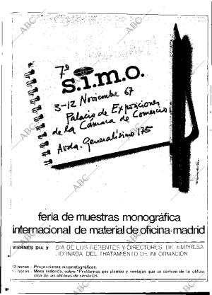 ABC MADRID 03-11-1967 página 18