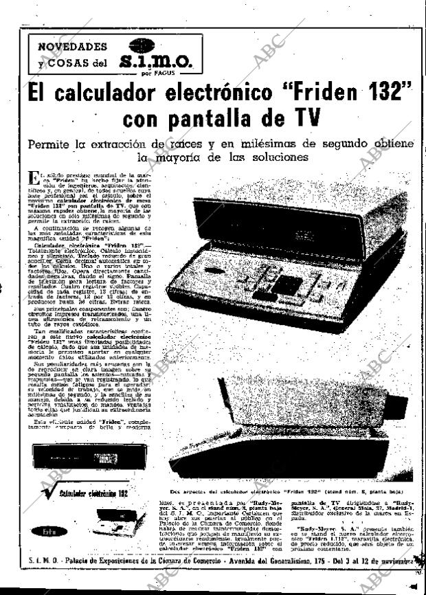 ABC MADRID 03-11-1967 página 21