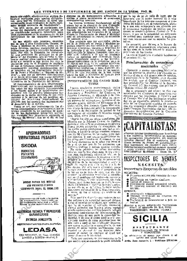 ABC MADRID 03-11-1967 página 66
