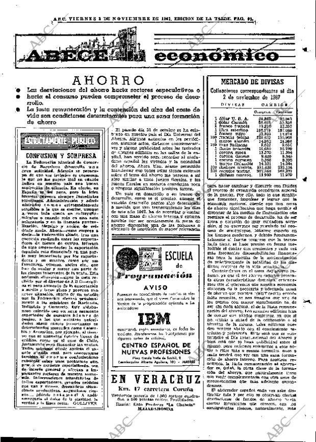 ABC MADRID 03-11-1967 página 91