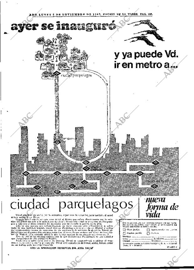 ABC MADRID 06-11-1967 página 102