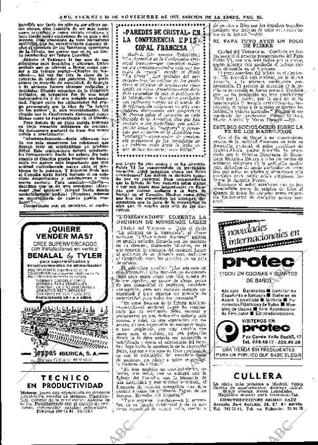 ABC MADRID 10-11-1967 página 56