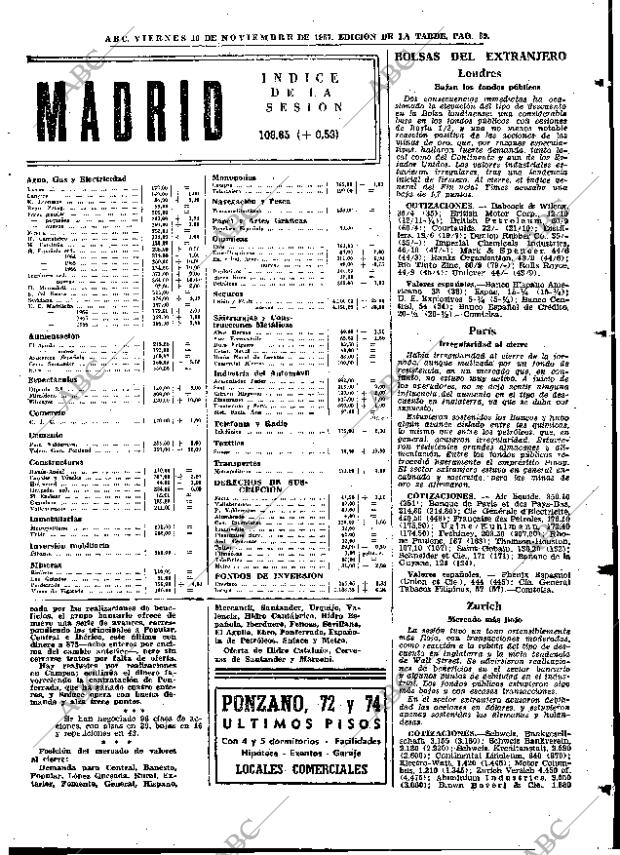 ABC MADRID 10-11-1967 página 89