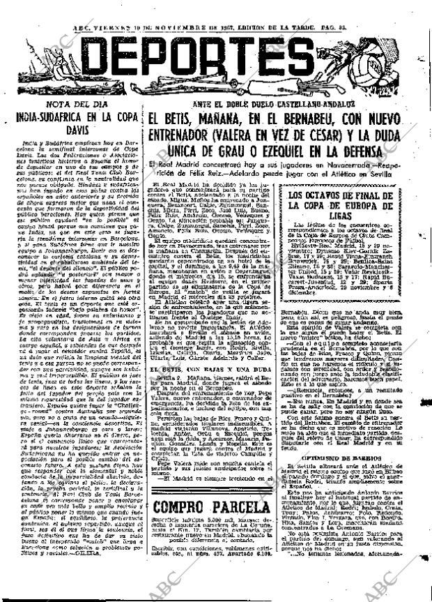 ABC MADRID 10-11-1967 página 93