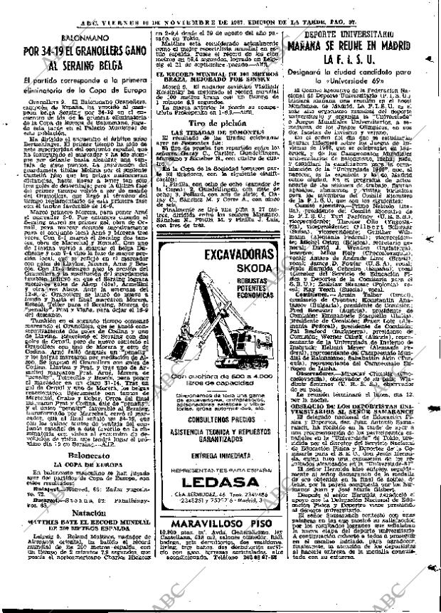 ABC MADRID 10-11-1967 página 97