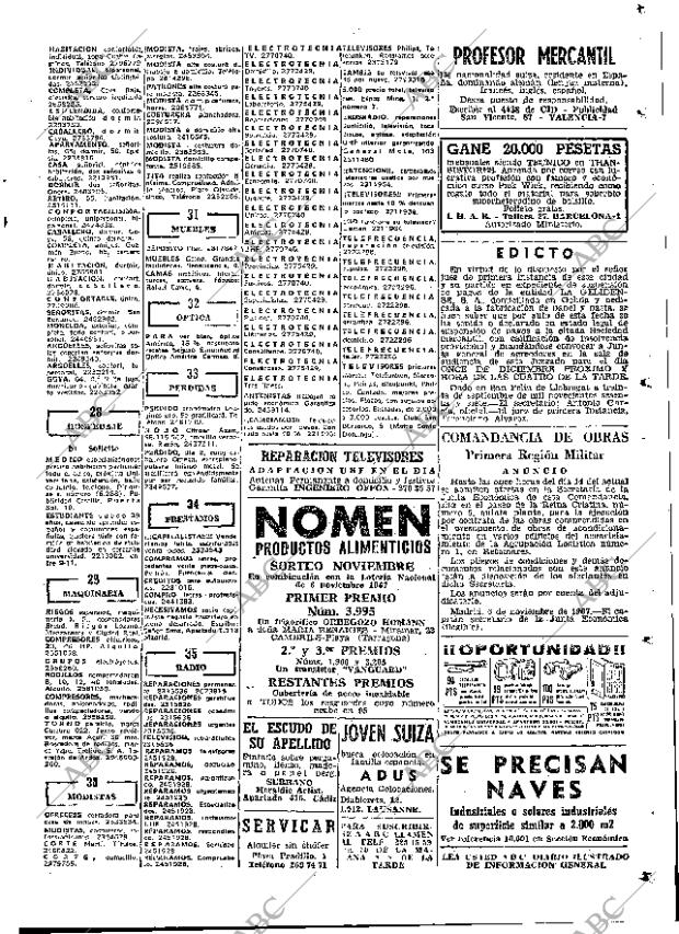 ABC MADRID 11-11-1967 página 121