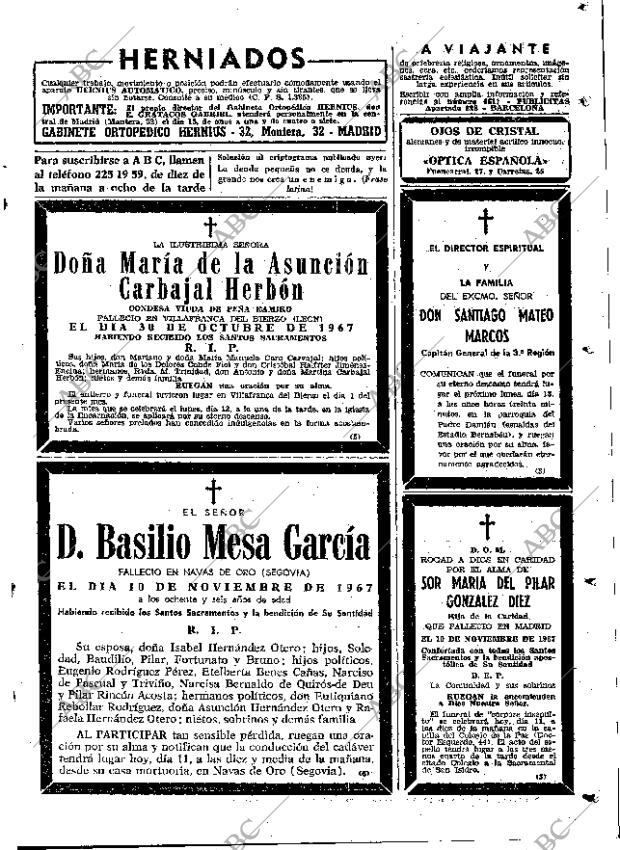 ABC MADRID 11-11-1967 página 123