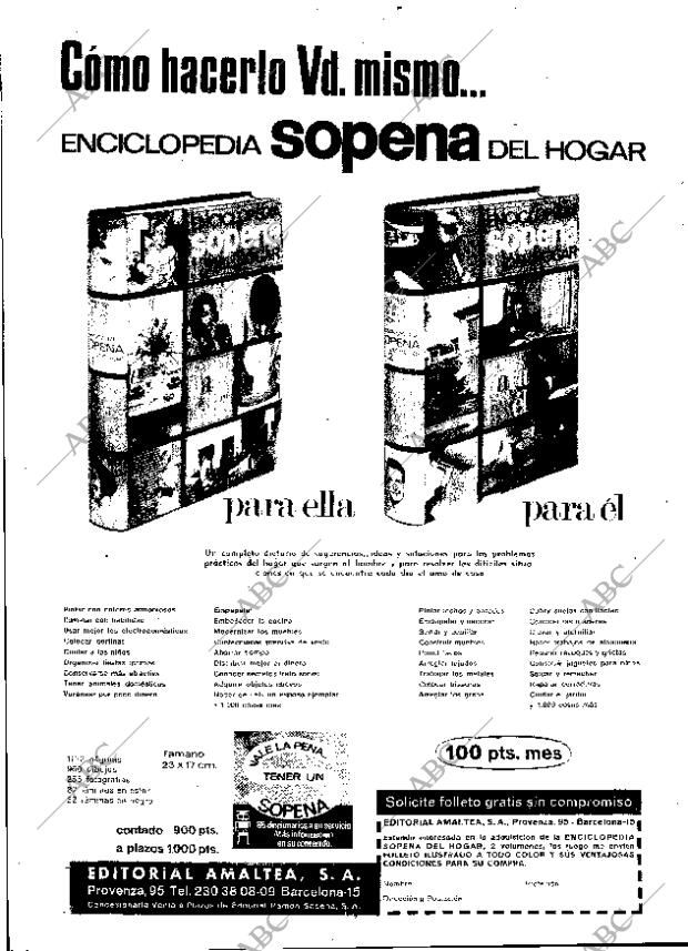 ABC MADRID 11-11-1967 página 38