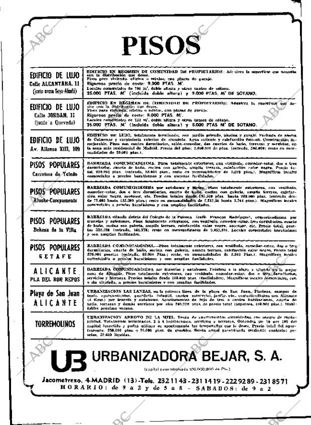 ABC MADRID 11-11-1967 página 46