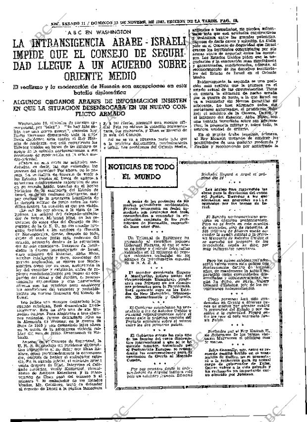 ABC MADRID 11-11-1967 página 69