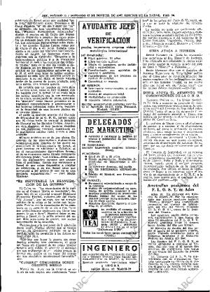 ABC MADRID 11-11-1967 página 70