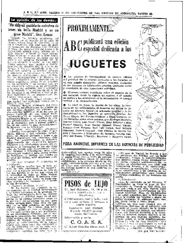 ABC SEVILLA 11-11-1967 página 49