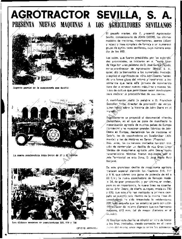 ABC SEVILLA 12-11-1967 página 38