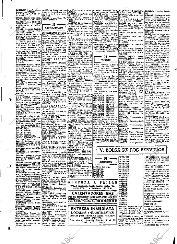 ABC MADRID 13-11-1967 página 124