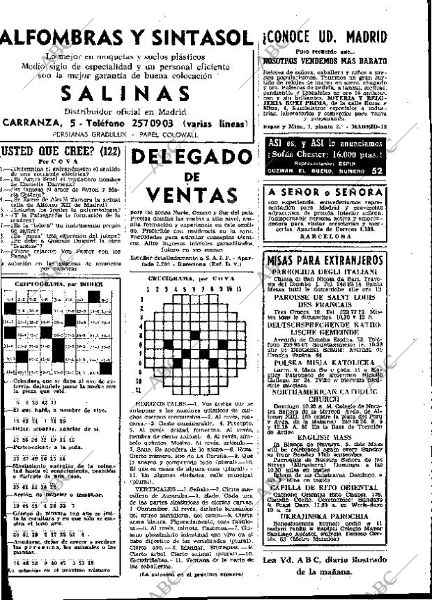 ABC MADRID 13-11-1967 página 135