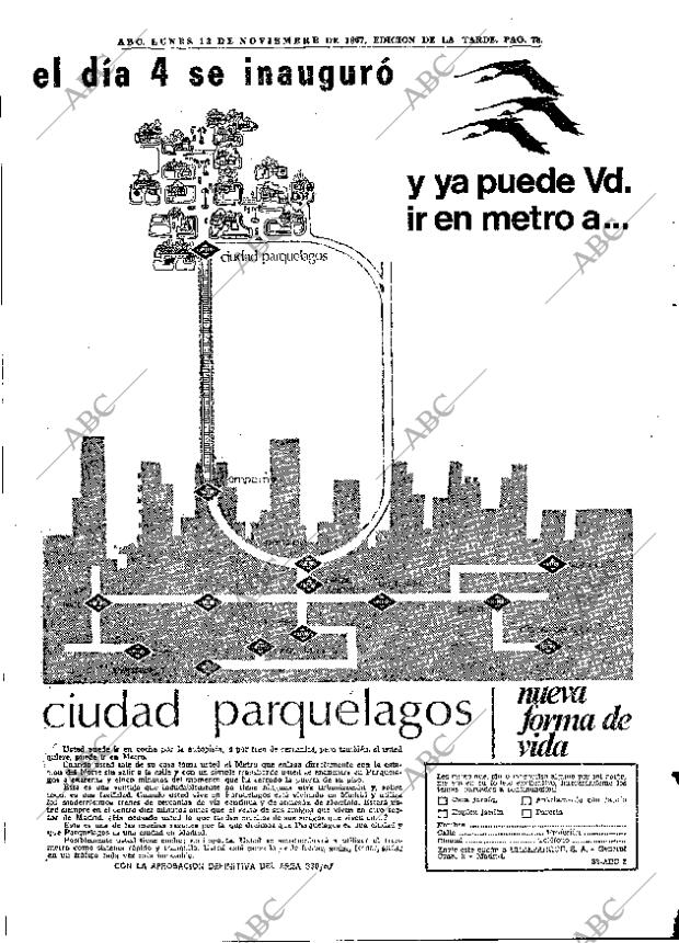 ABC MADRID 13-11-1967 página 78