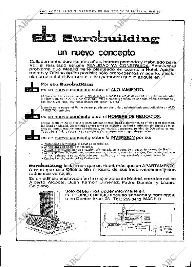 ABC MADRID 13-11-1967 página 84