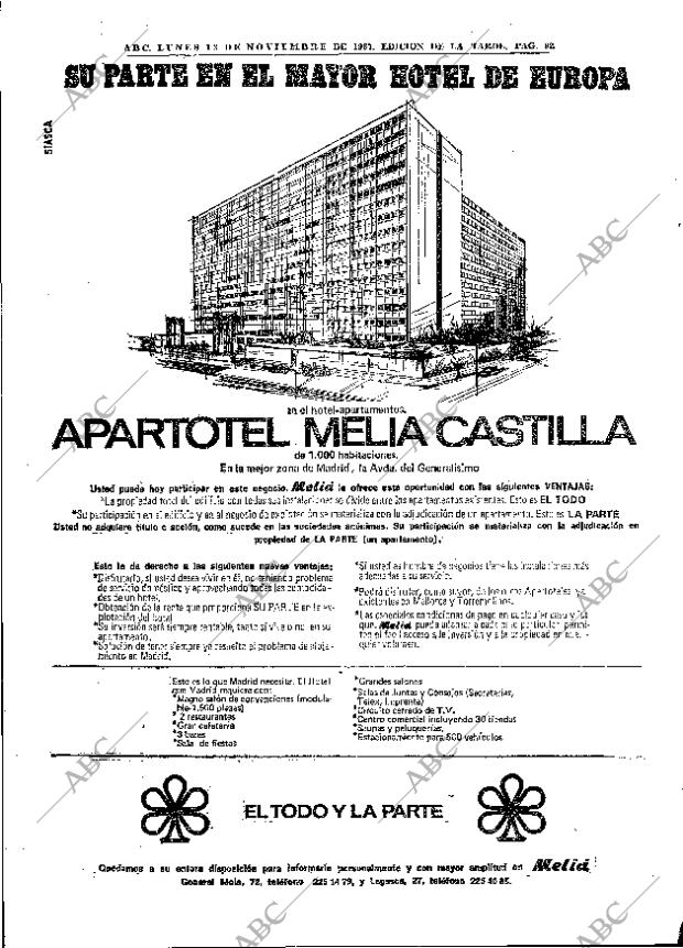 ABC MADRID 13-11-1967 página 92