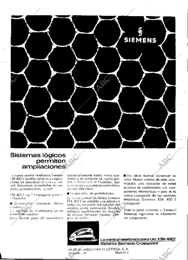 ABC MADRID 14-11-1967 página 23