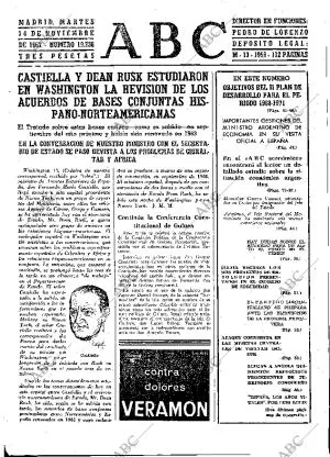 ABC MADRID 14-11-1967 página 39