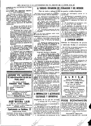 ABC MADRID 14-11-1967 página 46