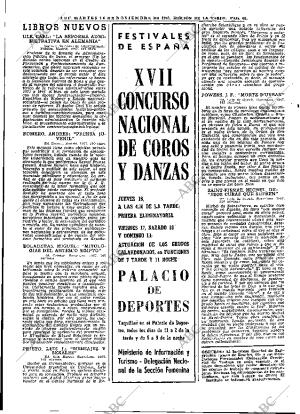 ABC MADRID 14-11-1967 página 66