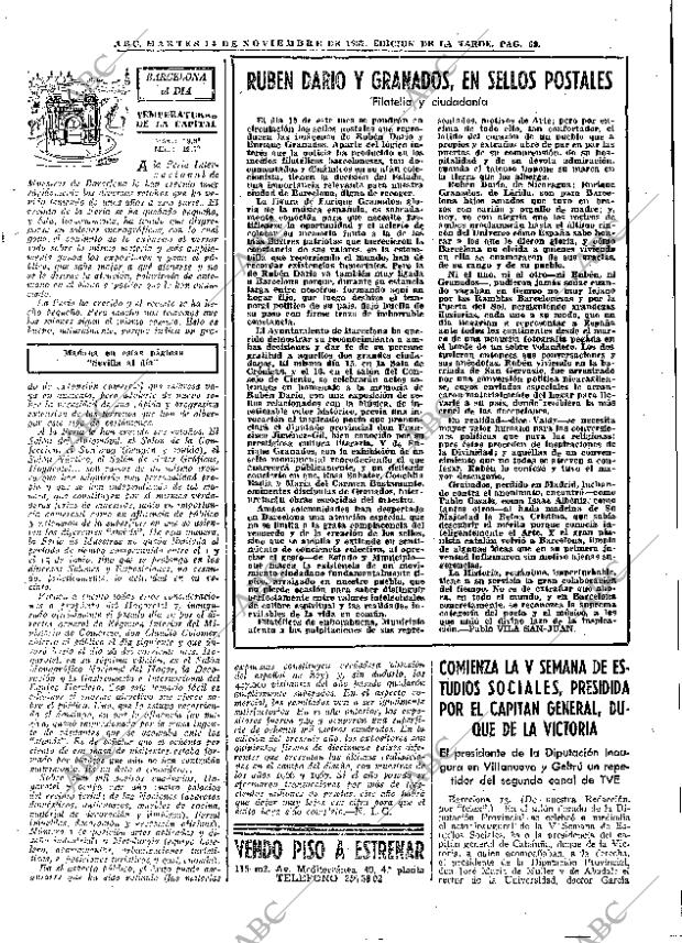 ABC MADRID 14-11-1967 página 69