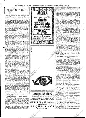 ABC MADRID 14-11-1967 página 76