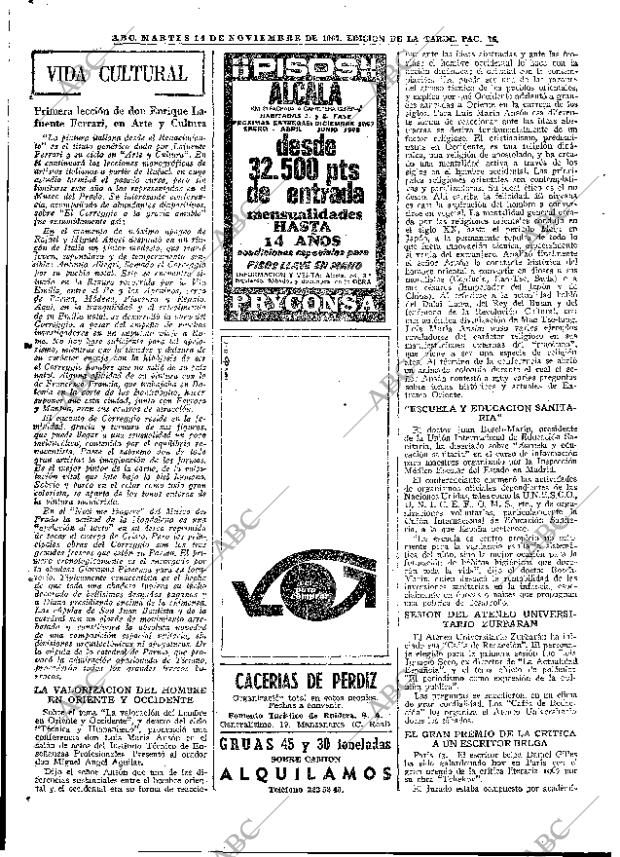 ABC MADRID 14-11-1967 página 76