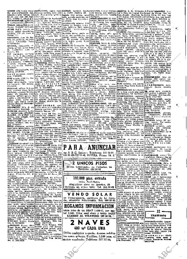 ABC MADRID 14-11-1967 página 97