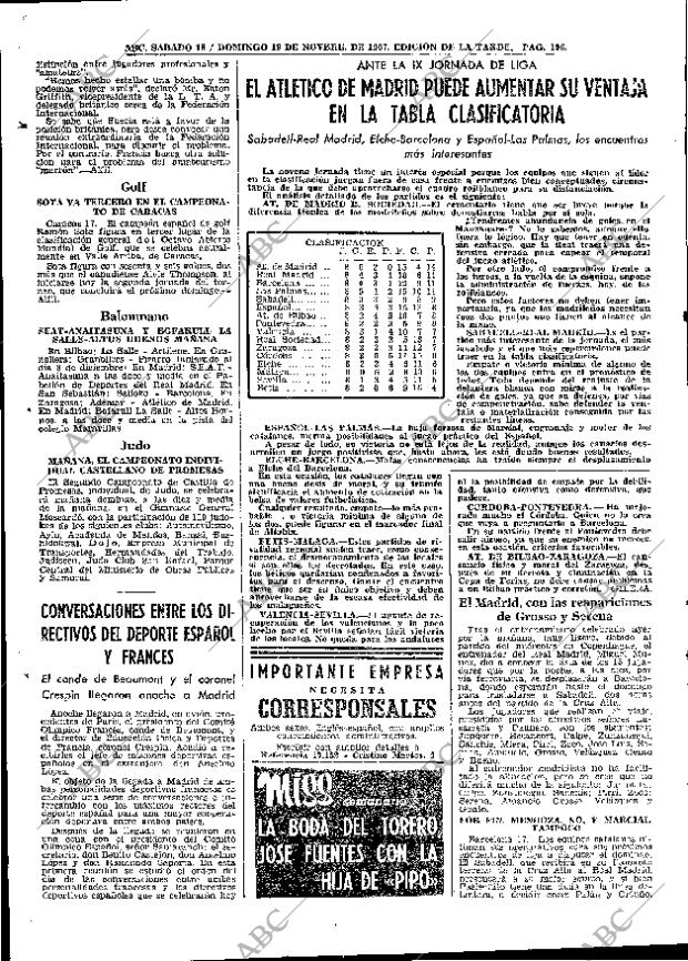 ABC MADRID 18-11-1967 página 106